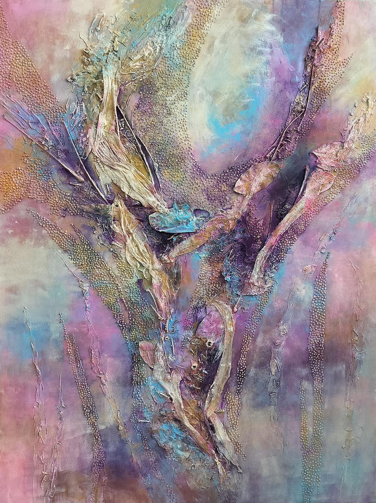 Mixed Media Textured Art2